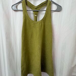 Lululemon Athletica Green Tank Top